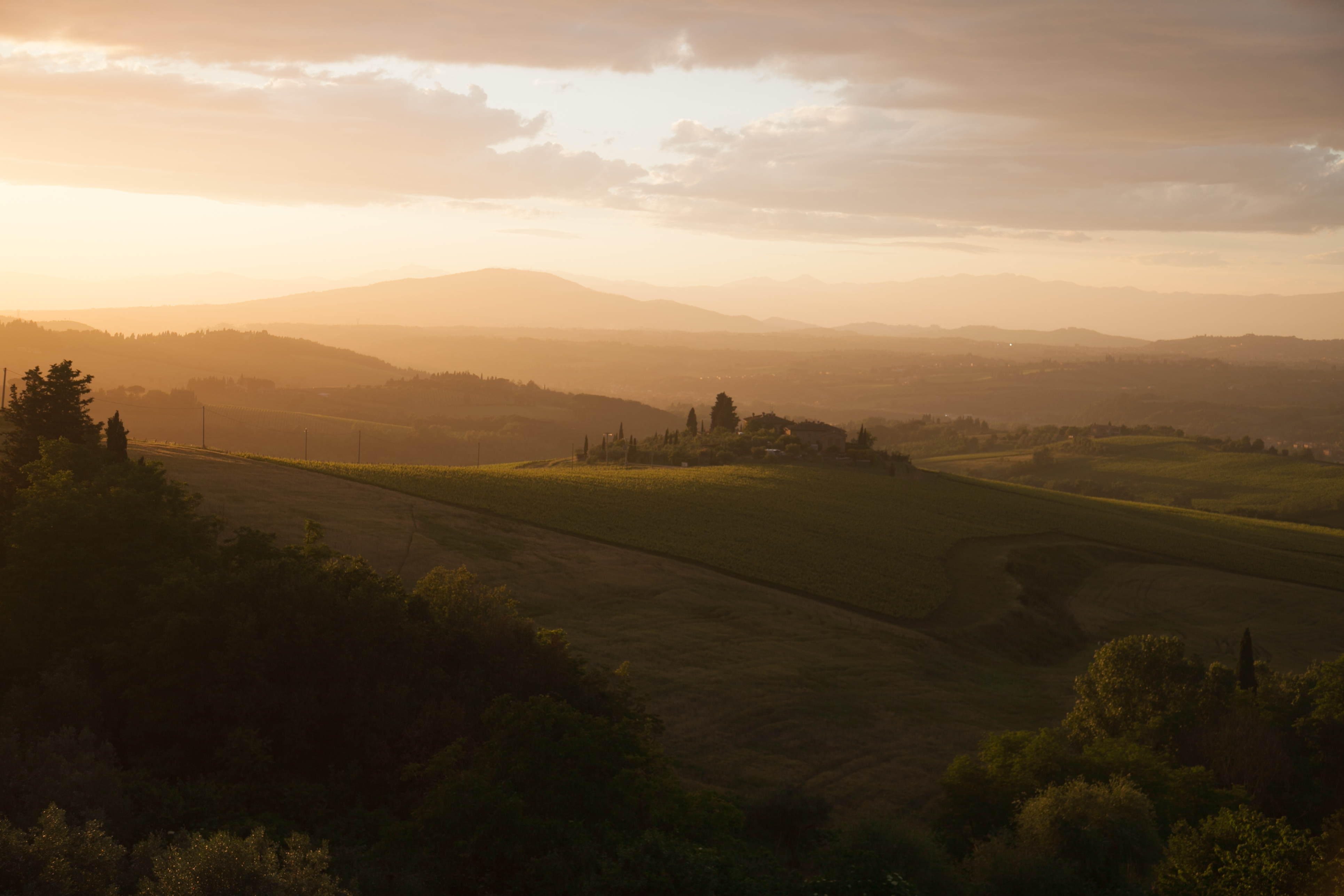 La campagna toscana