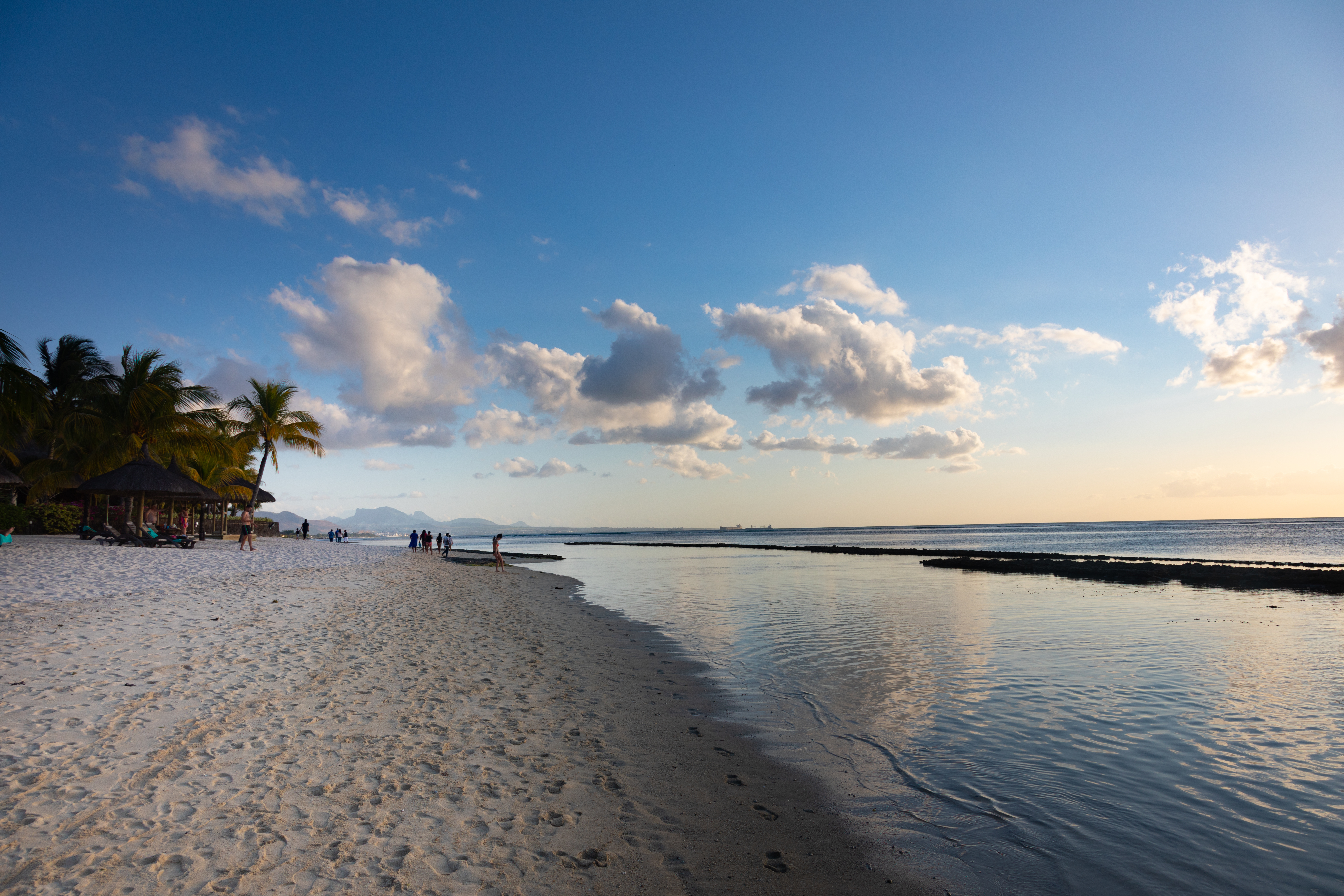 Spiaggia delle Mauritius