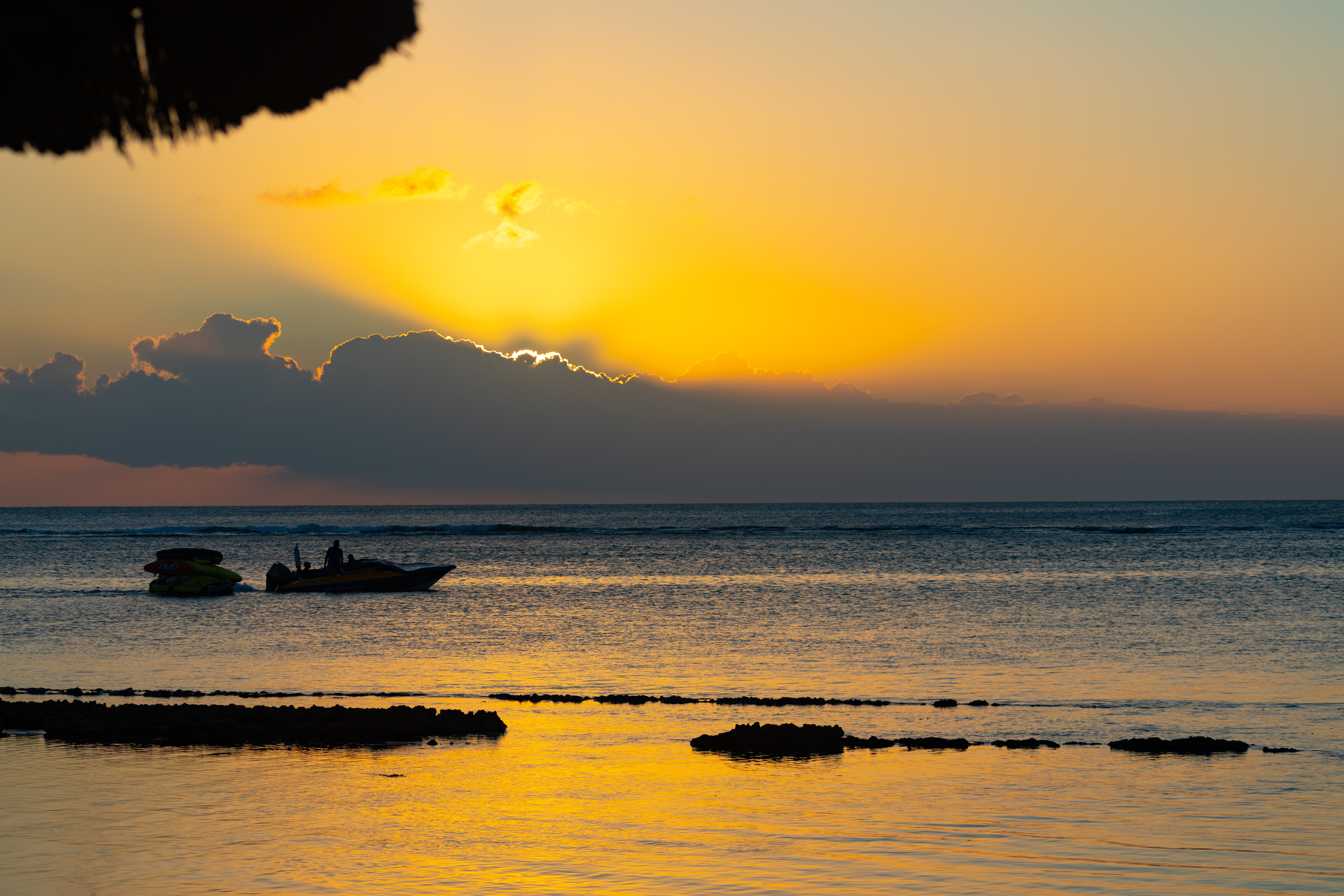 Tramonto in spiaggia